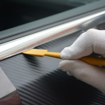 FOSHIO Car Window Film Magnet Squeegee with Knife Cutter Carbon Fiber Vinyl Wrapping Tool Car Tinting Tools Auto Stickers Set