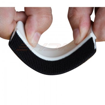 EHDIS 10pcs White Fabric Felt Squeegee Vinyl Car Film Wrap Scraper Window Tinting Tool Auto Car Stickers Wrapping Tools 10*4.6cm