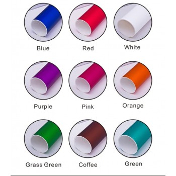 Car Stickes Film Matt Vinyl 1.52*20M/Roll (5ft x 65ft) with air release channels Color Option