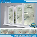 Glass Window  Sticker Decorative Home 3D Laser Static Cling Film Home window sticke 5meter per package BZY-001