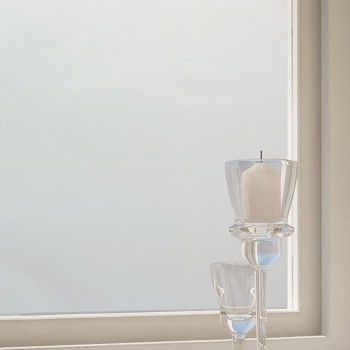 92x500cm Privacy Window Film Frosted Glass Film Matte White Static Cling Glass Film No Glue Anti-UV Window Sticker