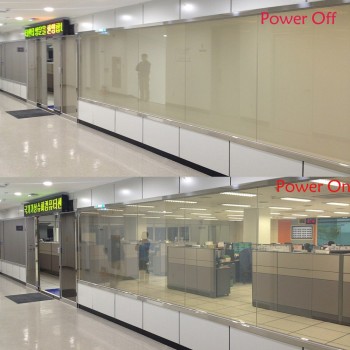 Magic window tint smart film privacy building glass film with power