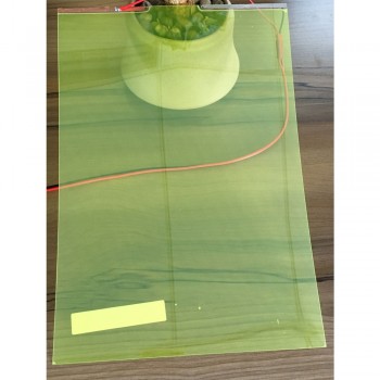 29CM *21CM Smart Pdlc film for rear projection screen film Yellow Color Self-adhesive Hot Sale