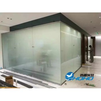 1mx1m Transparent to White Smart PDLC Tint film With Pre-wires