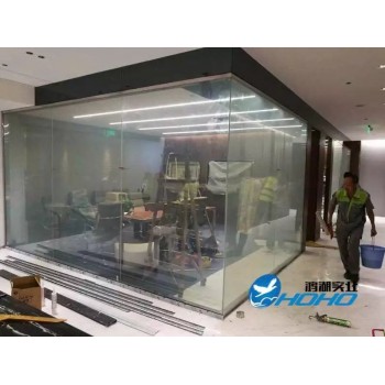 1mx1m Transparent to White Smart PDLC Tint film With Pre-wires