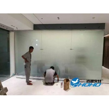 1mx1m Transparent to White Smart PDLC Tint film With Pre-wires