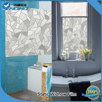 90 CM x 5 M - Stained Glass Reapply/Reusable Static Frosted Window Glass Film