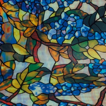 92x500cm Decorative Privacy Window Film Frosted Window Film Stained Glass Window Film Clings No-glue Self Static Cling Vinyl