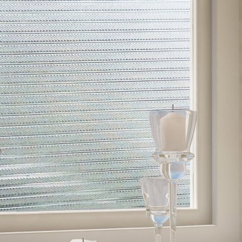 2D No Glue Static Decorative Privacy Window Films for Glass Non-Adhesive Heat Control Anti UV 36in. By 16feet. (92x500cm)