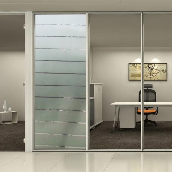 2D Transparent Static Decorative Privacy Window Film for Glass Non-Adhesive Heat Control Anti UV 36x20(92x50cm)