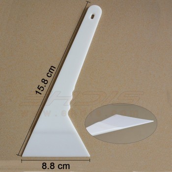 EHDIS White Rubber Handle Squeegee Ice Scraper Vinyl Film Car Warp Window Tinting Tool Car Auto Snow Shovel Glass Cleaner tool
