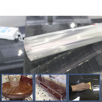1.52X3m 2mil High Glossy Clear Furniture Protective Film Self Adhesive Transparent Stickers,60x10ft Roll
