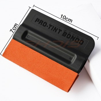 EHDIS 2pcs Suede Felt Edge Squeegee Vinyl Car Wrap Tools 3D Carbon Fiber No Scratch Scraper Window Tint Tools Car Accessories