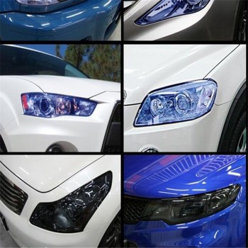 Yellow Smoke Film Tint Headlight Fog Tail light Lamp Vinyl 30cmx8m Blue Clear Orange Pink Green Car Accessories DIY Stickers New