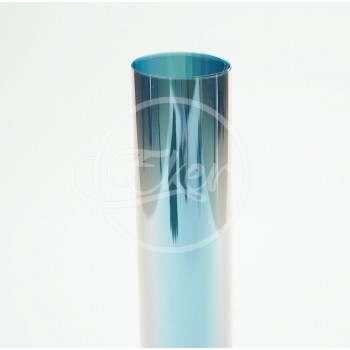 VLT70% UV Rejection 99% Chameleon Blue Window Tint High Quality Blue to Purple PET Chameleon Solar Car Window Tint 1.52x30M