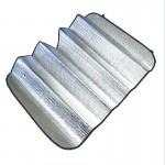 Summer car sun protection aluminum foil bubble car sun-shading stoopable thickening of the car windshield sun-shading general