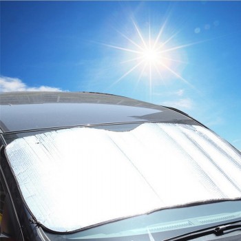 Summer car sun protection aluminum foil bubble car sun-shading stoopable thickening of the car windshield sun-shading general