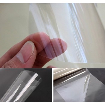1.52x0.5m Car Sticker Solid Furniture Film Transparent Paint Coffee Table Marble Desktop Protective Film Kitchen Self Adhesive
