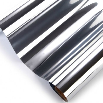 Reflective silver 20in x 5ft  Commercial Building window film privacy security Tints 20% VLT