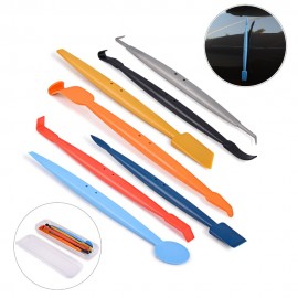 EHDIS 7pcs/Set Magnetic Squeegee Kit Vinyl Film Car Wrap Strong Magnet Foil Scraper Car Sticker Wrapping Auto Window Tint Tool