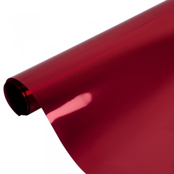 0.9x2m Silver Effect Red Tint Window Glass Film Reflective Solar Film for Home,Building Vinyl 35.4x78.7 Sheetl