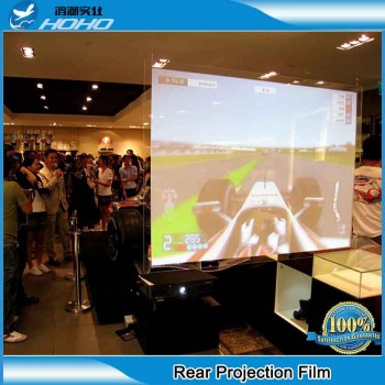 window film glass sticker Rear Projection Screen Material White Color Adhesive Window Film 5ft*6.6ft /33Sqft