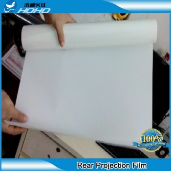 window film glass sticker Rear Projection Screen Material White Color Adhesive Window Film 5ft*6.6ft /33Sqft