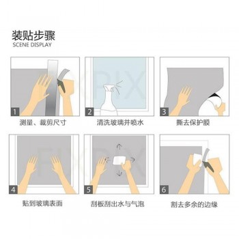 15%VLT Building Window Film Gold Silver High Heat Control and Daytime Privacy Gold 0.7x3m