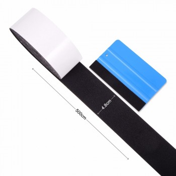EHDIS 500cm fabric felt cloth for 3D carbon fibre Squeegee Scraper Vinyl Film car Wrap tool Window Tinting Tools stickers tools