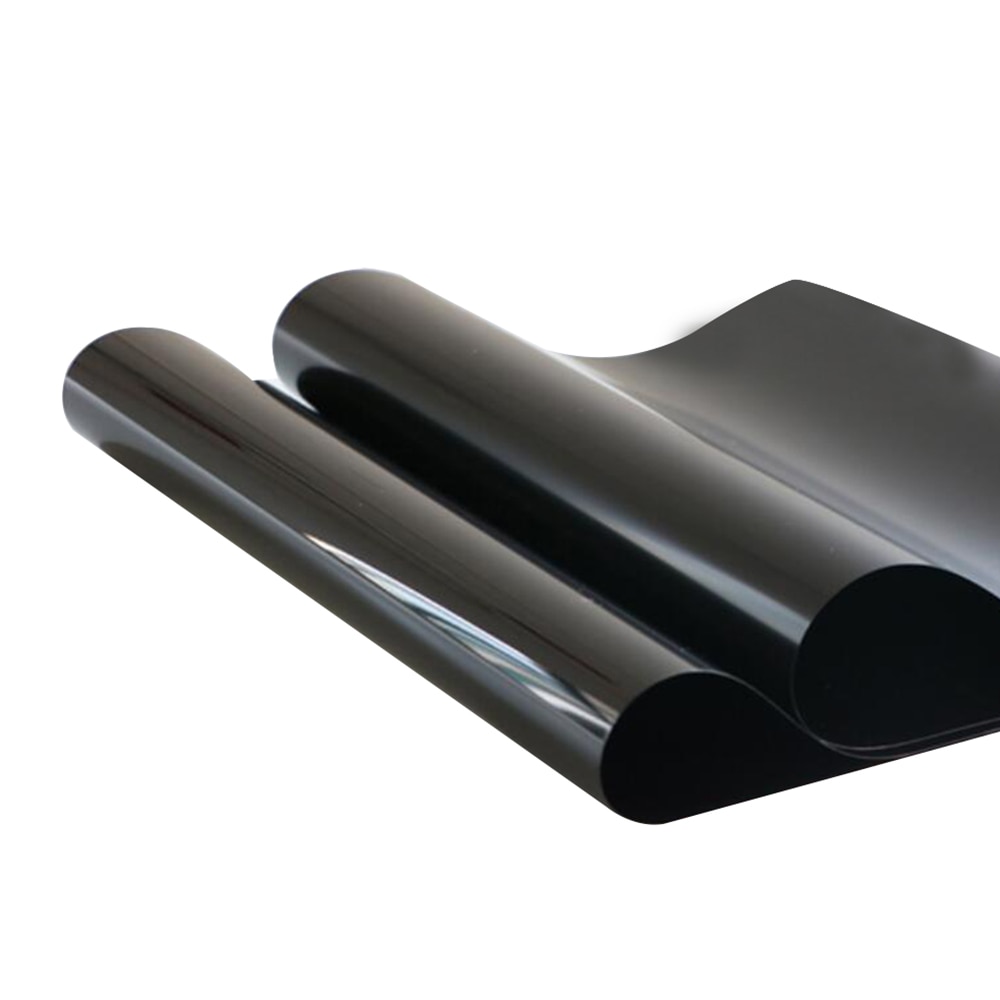2PLY 0% VLT Black Car Home Glass Window TINT TINTING Film Vinyl Roll Hot Sale 50X152cm(60 x 20)