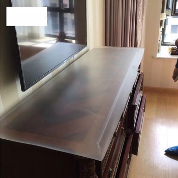 50x200cm 0.05mm Transparent Matte Self Adhesive Solid Furniture Film Coffee Table Kitchen Marble Desktop Protective Film