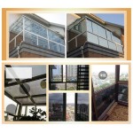 Blackamp;Siver Window Vinyl Solar Tint Film Window Glass Sticker Self-adhesive Effective Resist Sunlight Improve Privacy Protection