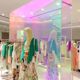 Colorful Chameleon Tint Film Beautiful Building Commercial Festival Office Supermarket House Window Glass Film Decoration