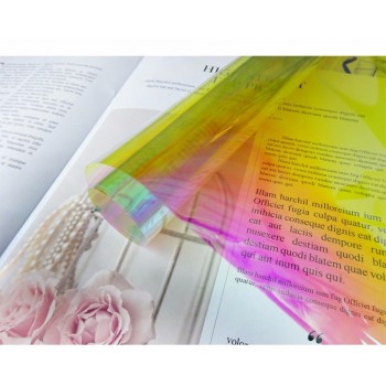 Colorful Chameleon Tint Film Beautiful Building Commercial Festival Office Supermarket House Window Glass Film Decoration