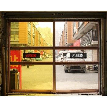 Gold Yellow Decoration Solar Tint Window Film Improve Privacy UV 99% Length: 1000cm(394) Party window Decor