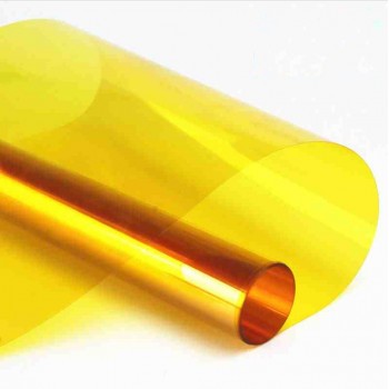 Gold Yellow Decoration Solar Tint Window Film Improve Privacy UV 99% Length: 1000cm(394) Party window Decor