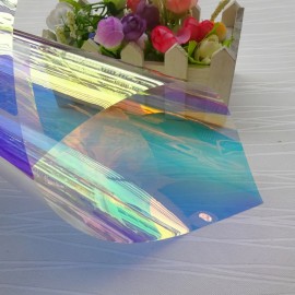 0.68x1m Cool Color Chameleon Decorative Window Film Self-adhesive Stickers Home/Mall/Office Decorative Film Tint