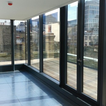 Home Building Commercial Window Tint 0.5x6m Silver Reflective Films 20% VLT