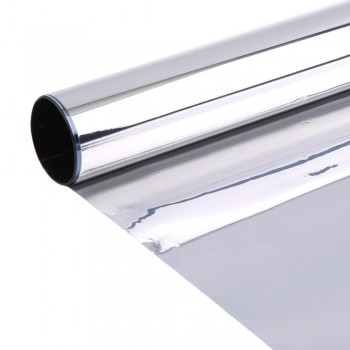 1x10m VLT 20%Silver Reflective Films/Tints Mirror Window sticker heat rejection solar window films