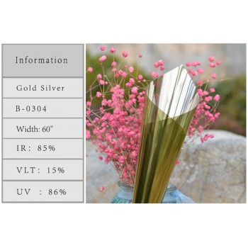 One Way Mirror Reflective Insulation Window Film Glass Sticker Residential Commercial Decorative Films for Car Office 60x100ft