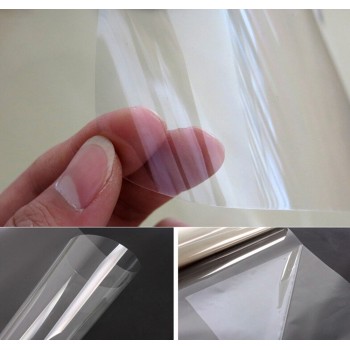 Glossy Clear Protection Film Table Furniture Stickers 2mil Home Vinyl 5ft x 33ft(152x1000cm)