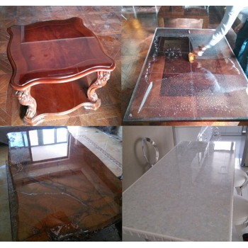 Glossy Clear Protection Film Table Furniture Stickers 2mil Home Vinyl 5ft x 33ft(152x1000cm)