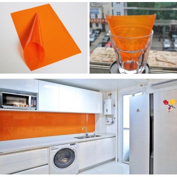 1.52x10m Orange Color 35% Vlt Architectural Window Film Sun control window foils