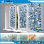 2D Paint Without glue Static Non Self-adhesive Window Sticker 3x16.4ft BZ95-Y07