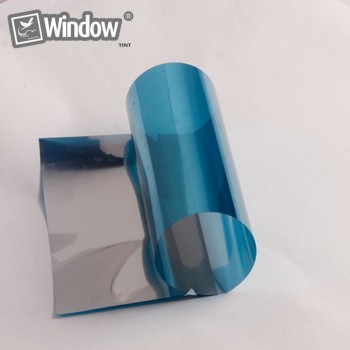 Reflective Blueamp;Silver Decoration Films Window Foils amp; Solar Protection 60inchx50feet/Roll