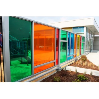 60 x 100 VLT 20% Clear orange Solar Film/Tint/Window/Glass/Privacy/Roll/UV