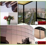 1.52 x 30m Mirror Silver UV Reflective Window Film One Way Privacy Tint Protection Decorative Window Film