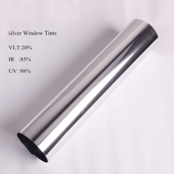 0.9x30m Window Film,Silver One Way Film Glass Window Tint Home Interiors Privacy Screen Stickers Self Adhesive house Film
