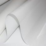 60x20 Frost White Screen Film Holographic Projector Rear Projection Film Self Adhesive Sticker,152cmx50cm