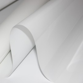 60x20 Frost White Screen Film Holographic Projector Rear Projection Film Self Adhesive Sticker,152cmx50cm